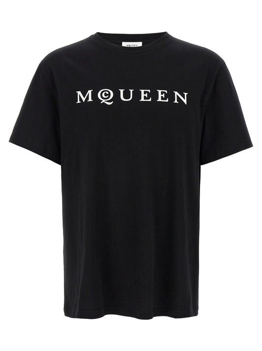 Flocked 'McQueen' T-shirt T-shirt