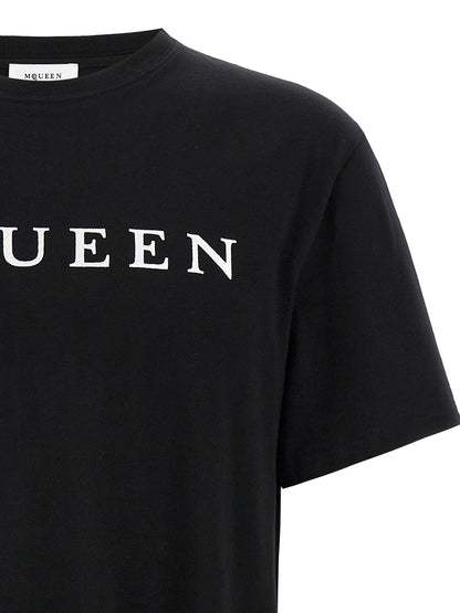 Flocked 'McQueen' T-shirt T-shirt