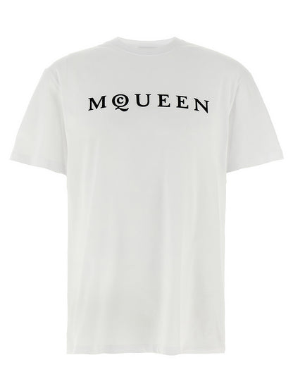 Flocked 'McQueen' T-shirt T-shirt