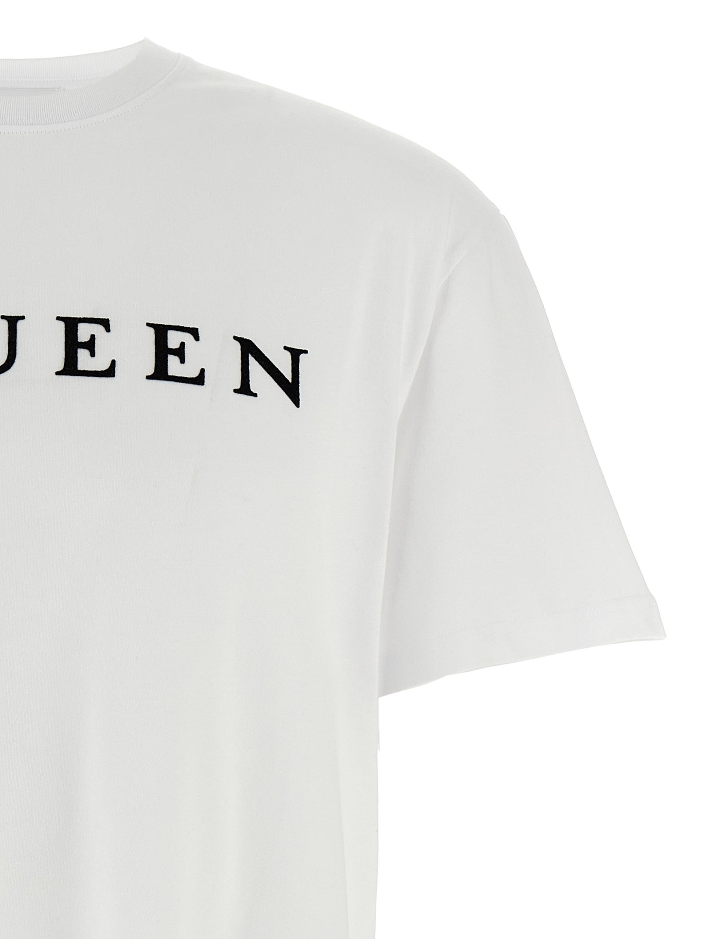 Flocked 'McQueen' T-shirt T-shirt