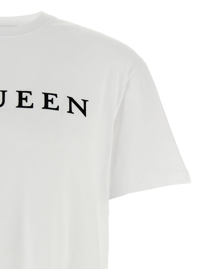 Flocked 'McQueen' T-shirt T-shirt