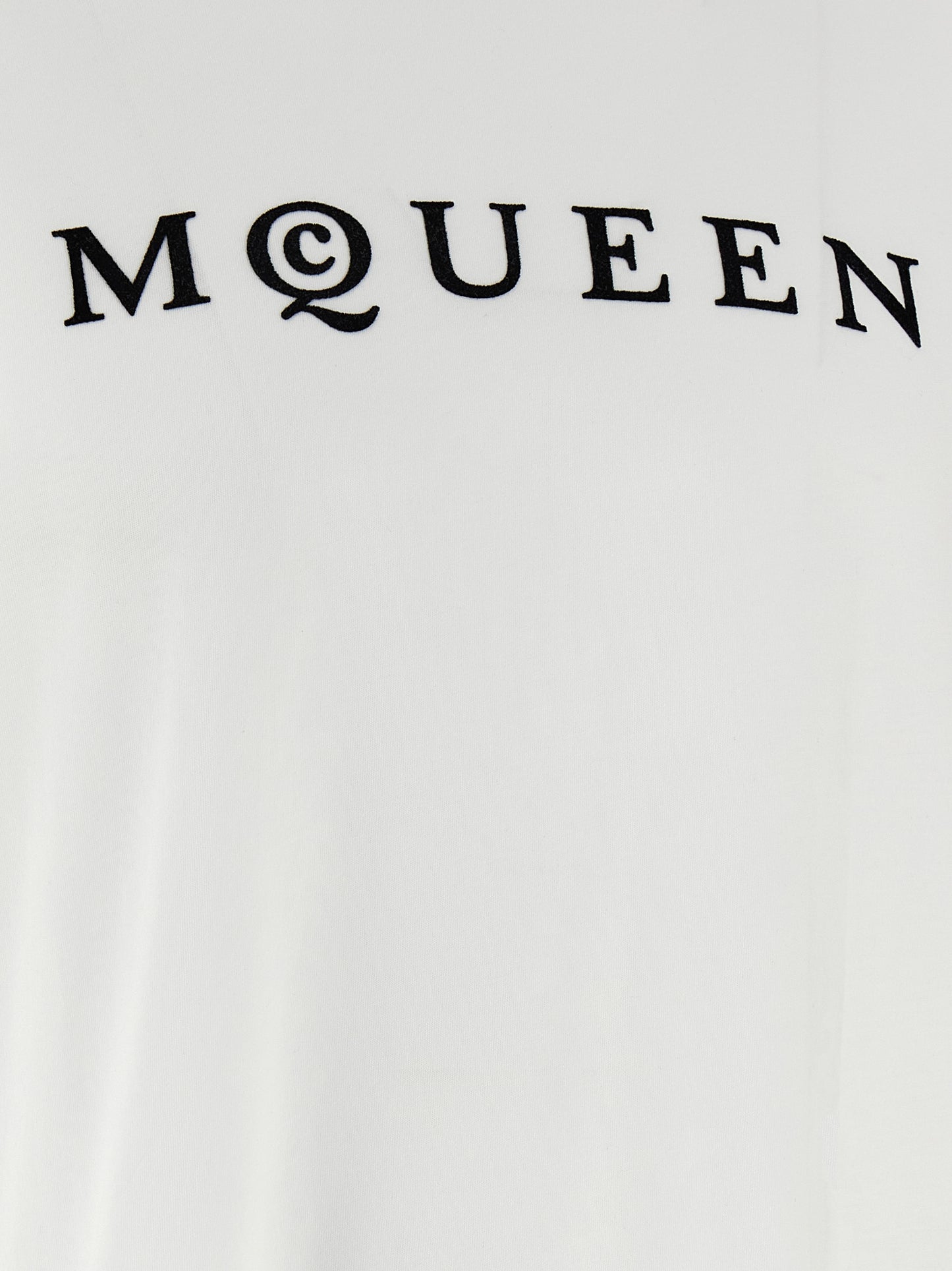 Flocked 'McQueen' T-shirt T-shirt