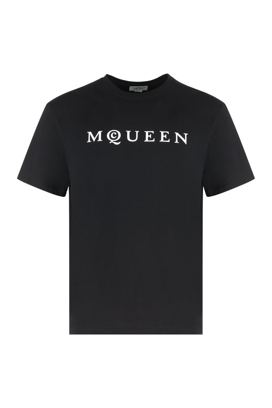 McQueen Cotton crew-neck T-shirt