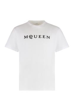 McQueen Cotton crew-neck T-shirt