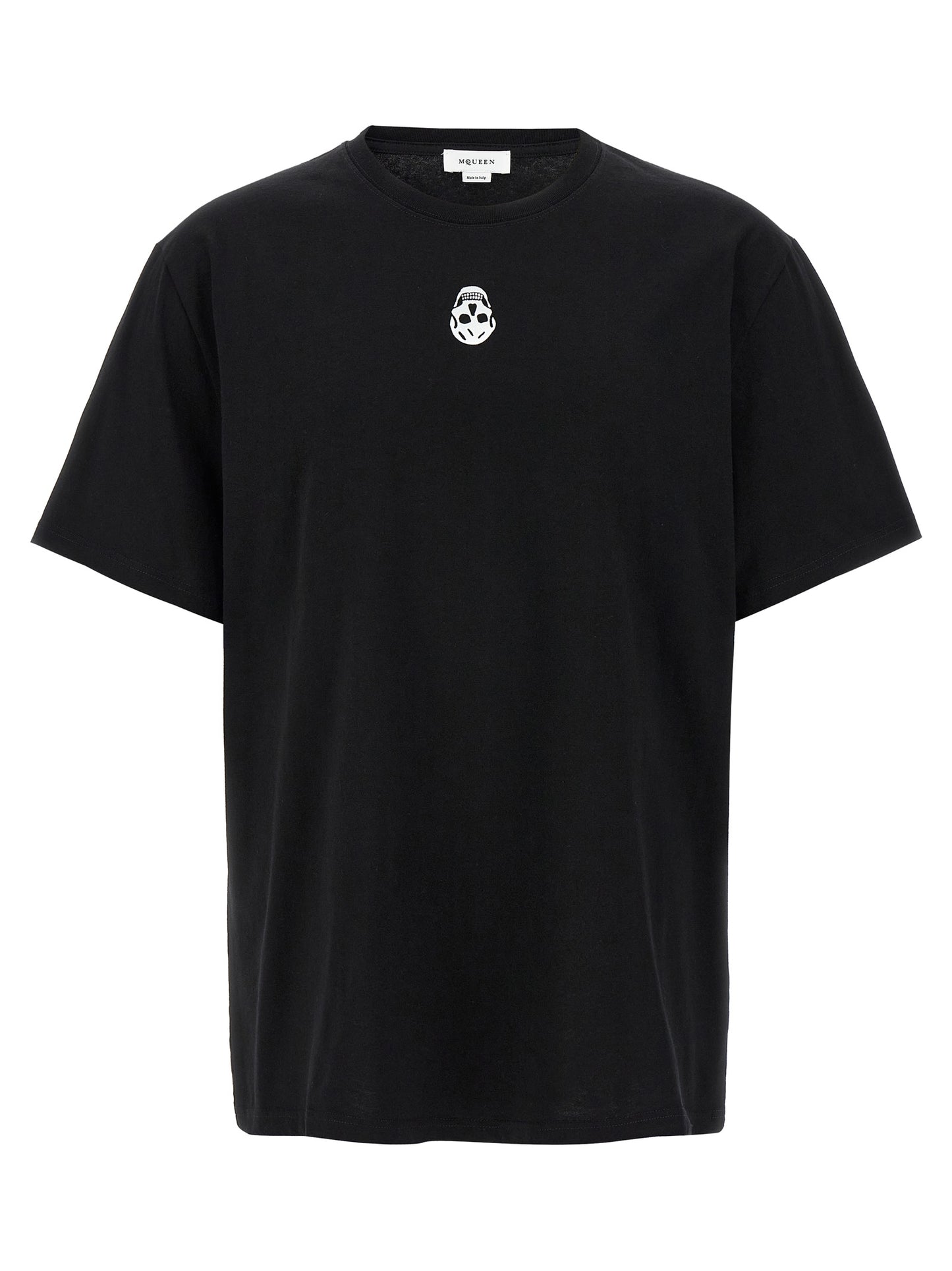Flocked 'Skull' T-shirt T-shirt