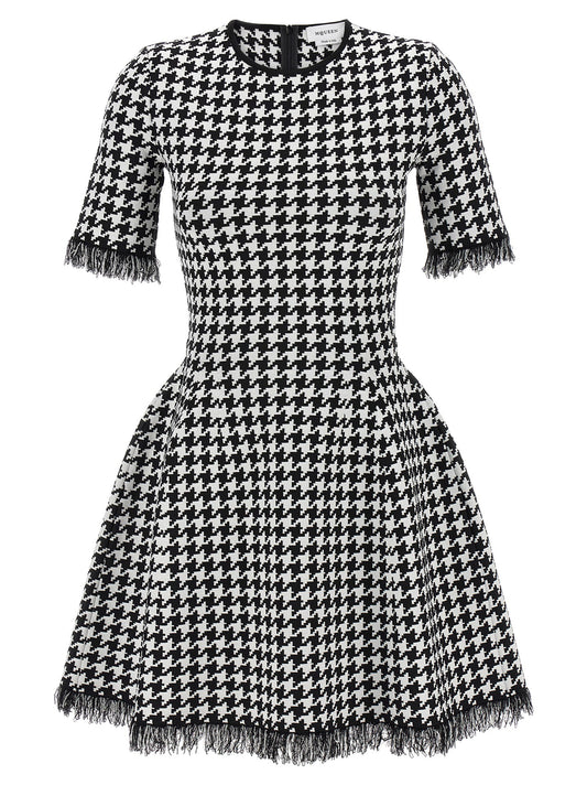 Houndstooth dress Dresses
