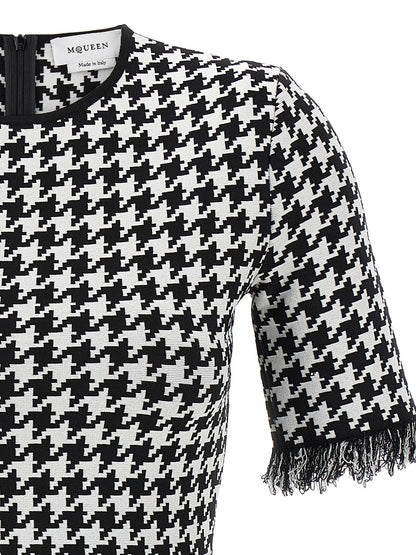 Houndstooth dress Dresses