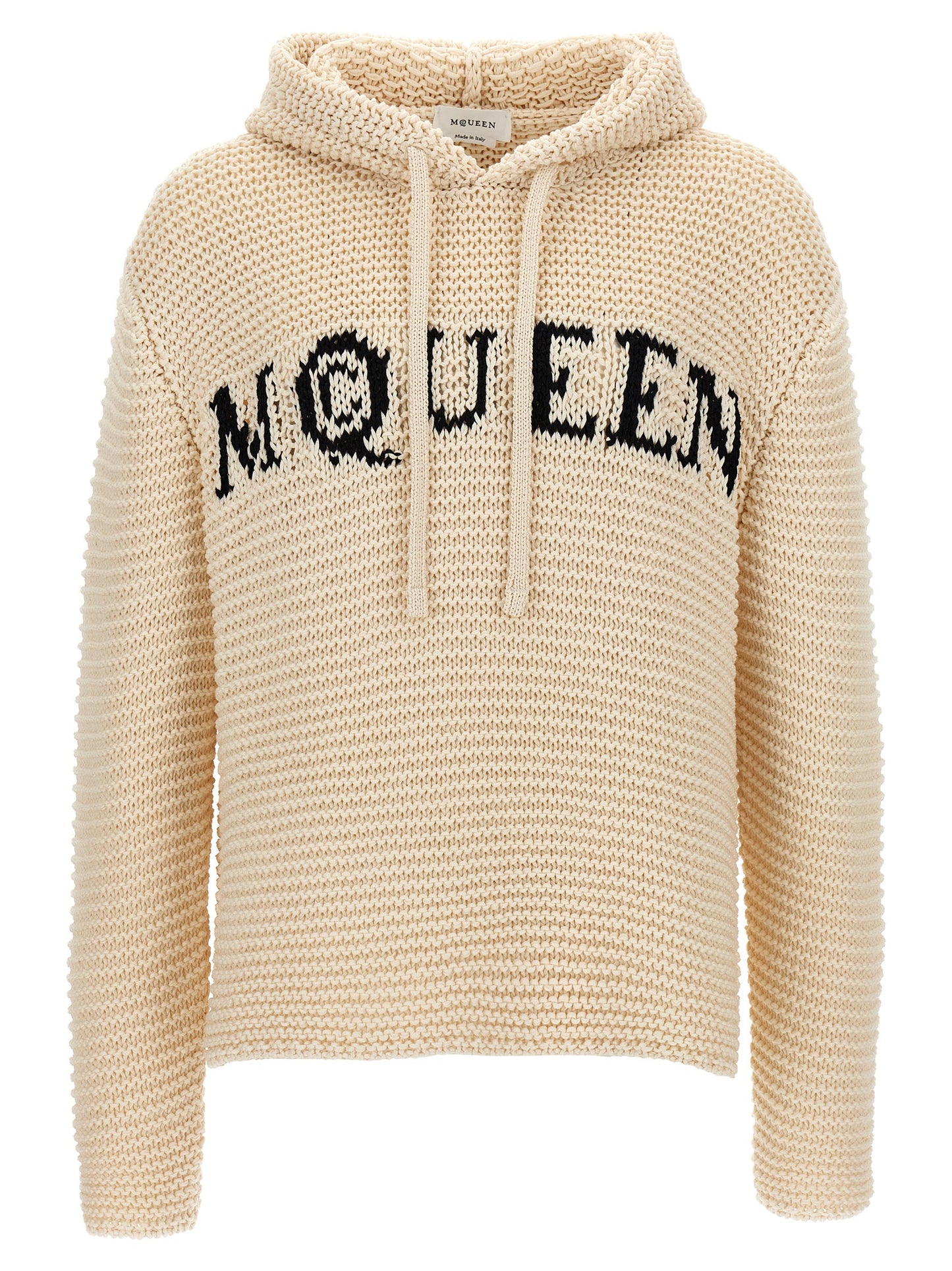 Inlaid logo hoodie Sweatshirt