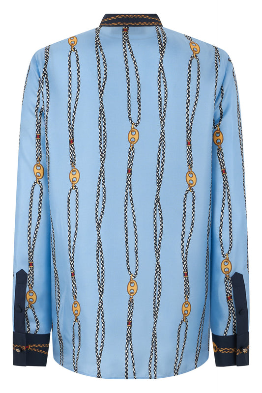 Silk shirt with print RTW