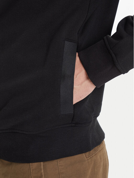 Cotton sweatshirt with high collar and zip RTW