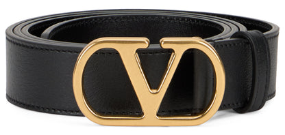 Smooth leather belt ACC