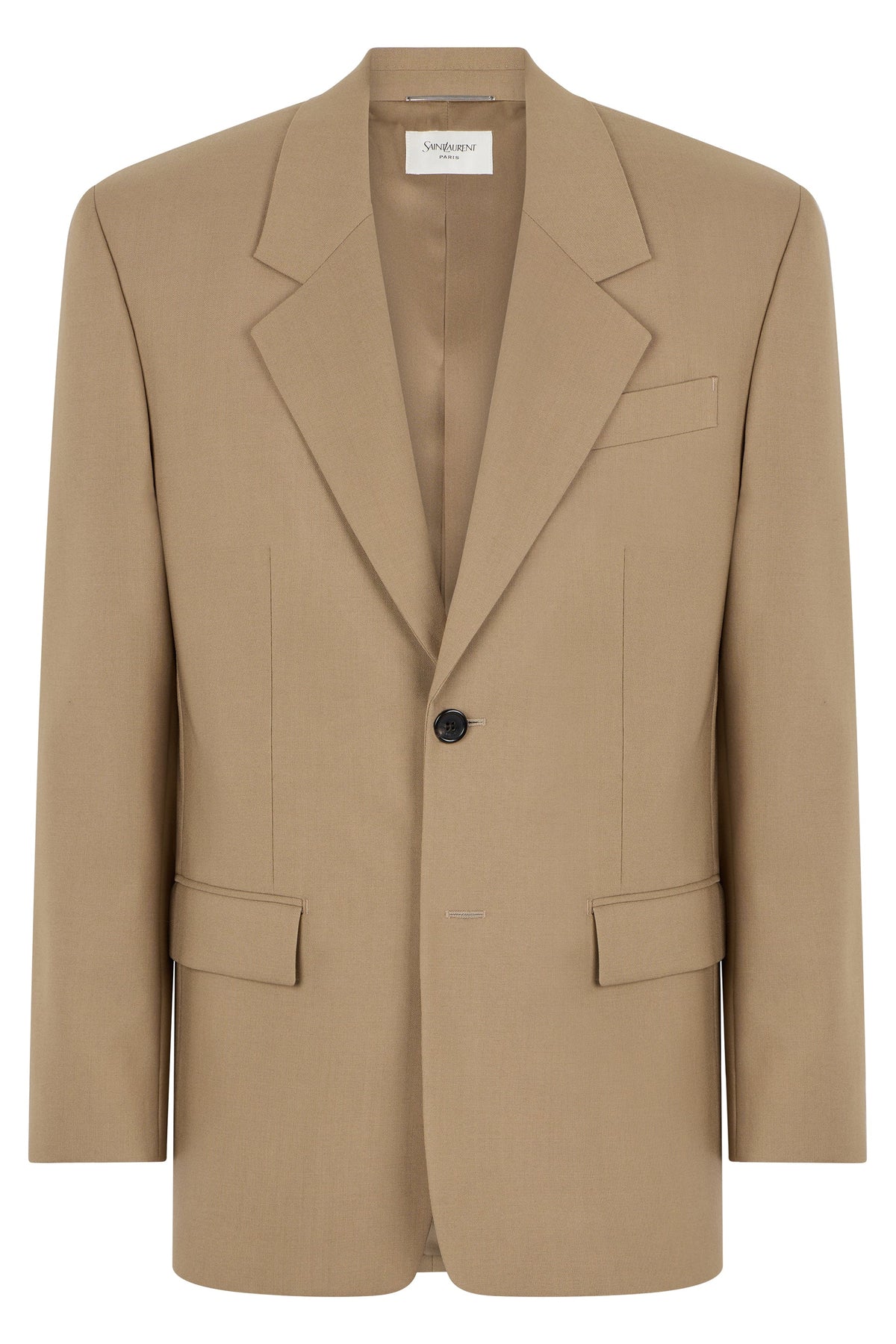 Single-breasted wool blazer RTW