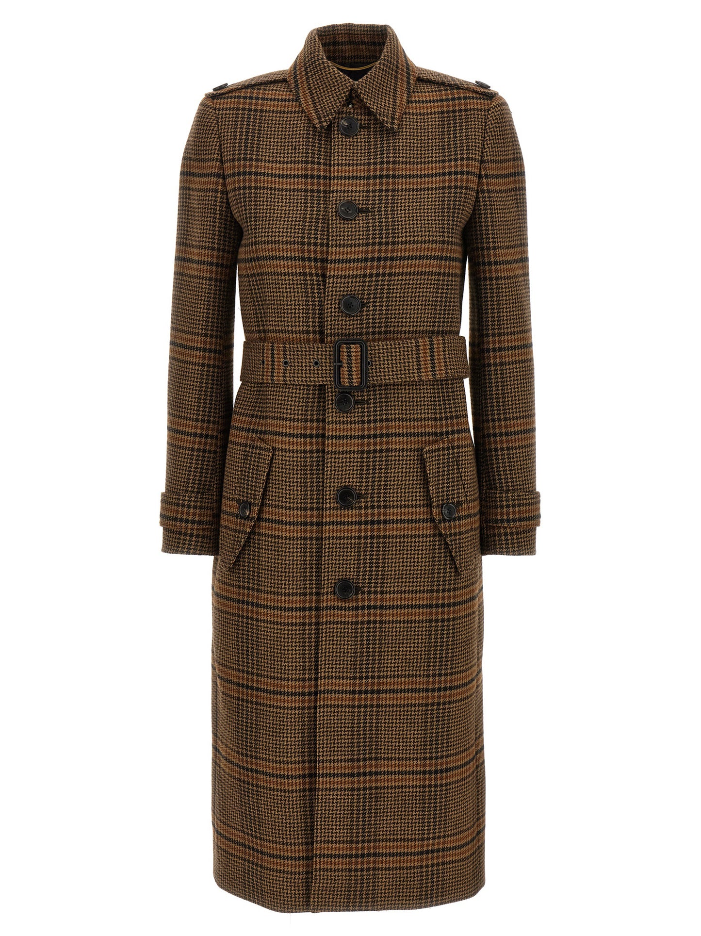 Prince of Wales Wool coat Coats, trench coats