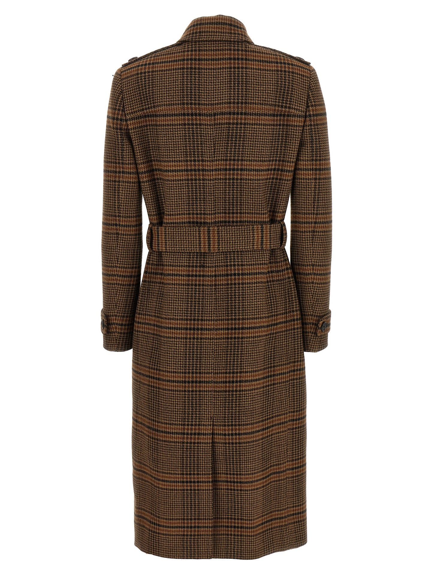 Prince of Wales Wool coat Coats, trench coats