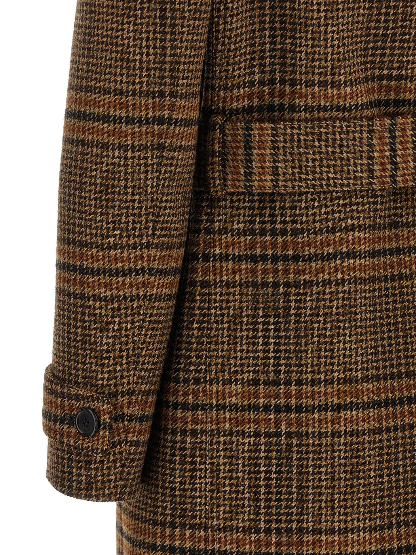 Prince of Wales Wool coat Coats, trench coats