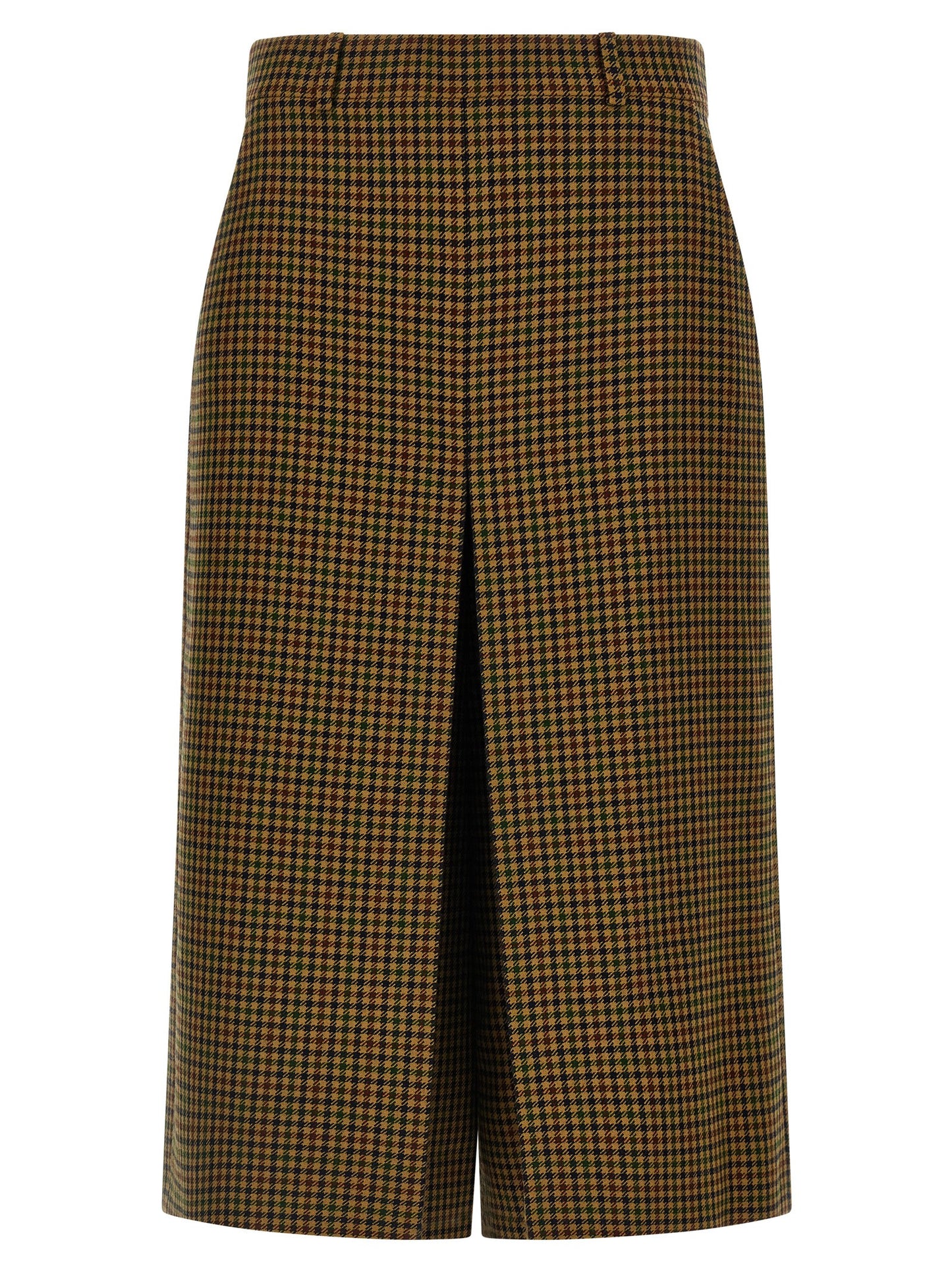 Pied de Poule pant skirt Pants