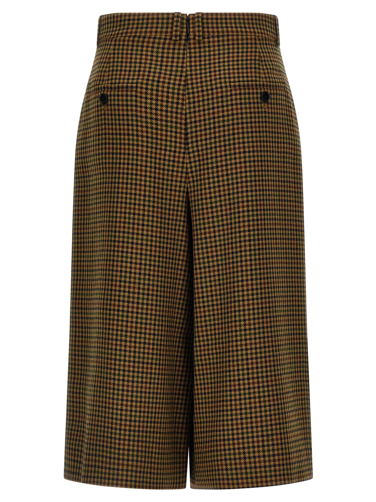 Pied de Poule pant skirt Pants