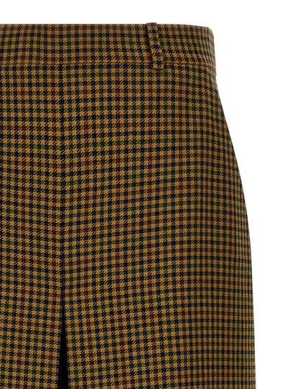Pied de Poule pant skirt Pants