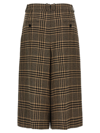 Prince of Wales skirt Pants