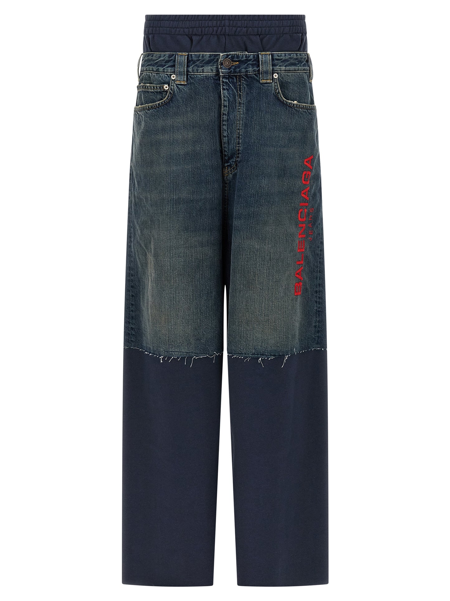 Jeans insert joggers Pants