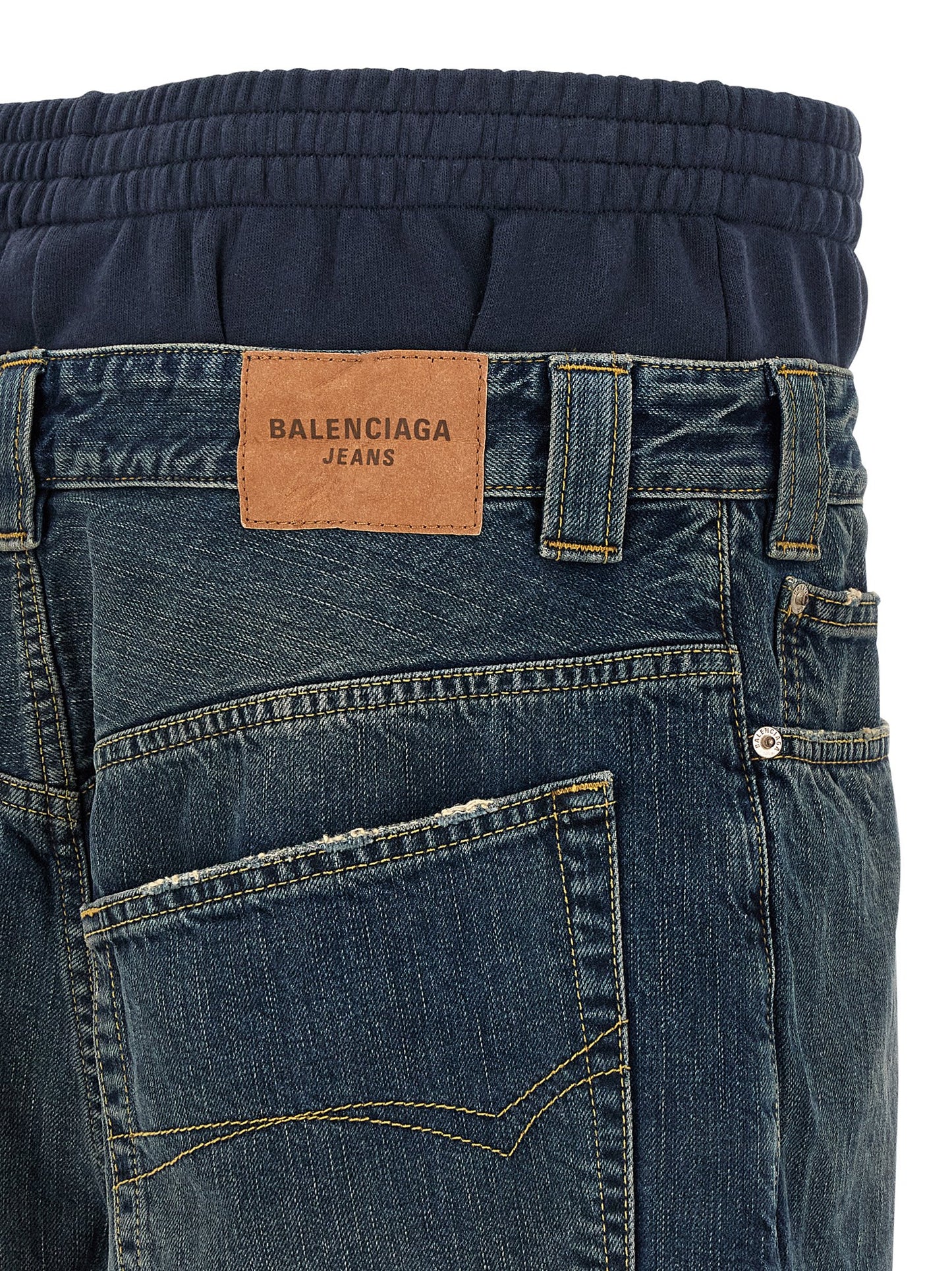 Jeans insert joggers Pants