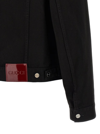 'Morsetto' denim jacket Down jacket, Parka, Casual jackets