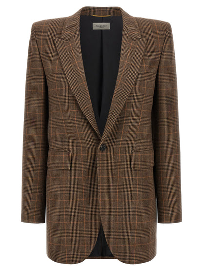 Check wool blazer Blazer, suits