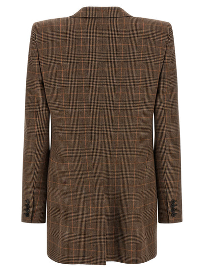 Check wool blazer Blazer, suits