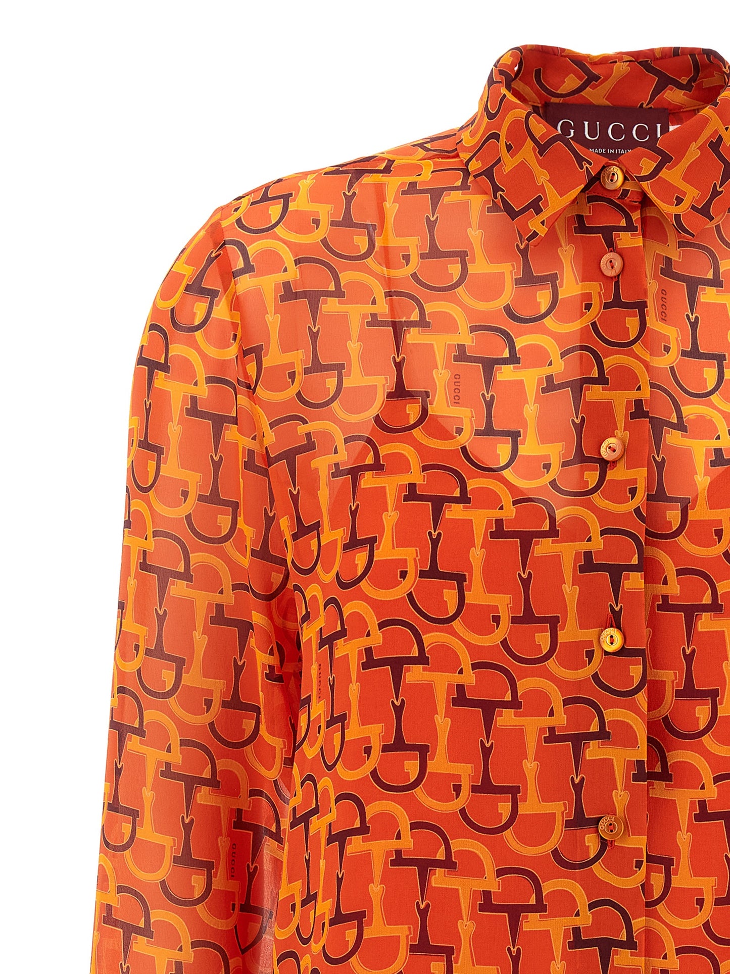 Clamp print shirt Shirt, blouse
