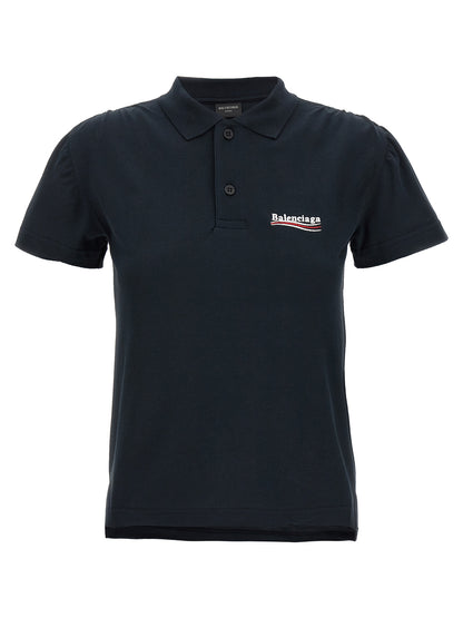 Logo embroidery polo shirt Polo