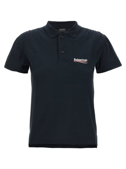 Logo embroidery polo shirt Polo