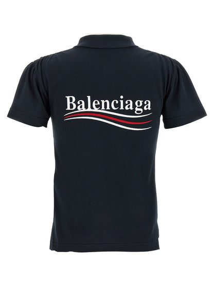Logo embroidery polo shirt Polo