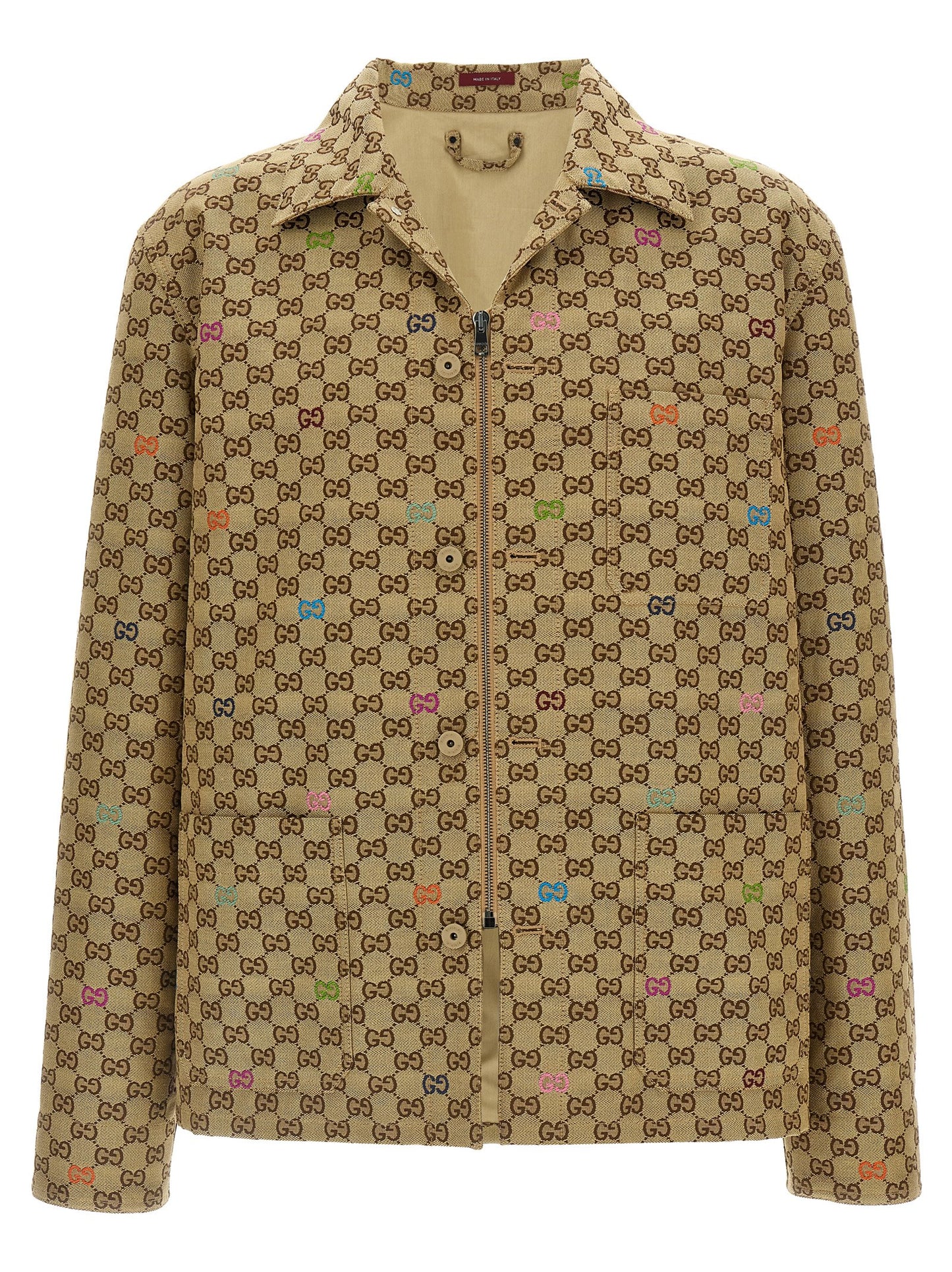 Multicolor fil coupe jacket Down jacket, Parka, Casual jackets