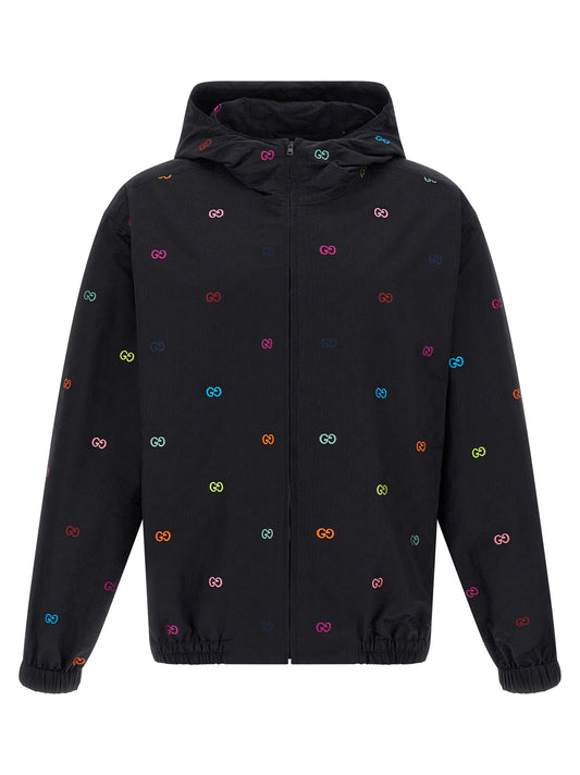 Multicolor fil coupé jacket Down jacket, Parka, Casual jackets