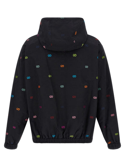 Multicolor fil coupé jacket Down jacket, Parka, Casual jackets