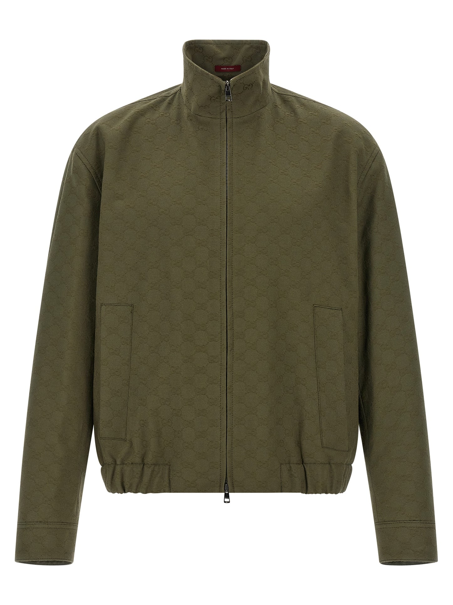 GG fabric bomber jacket Down jacket, Parka, Casual jackets