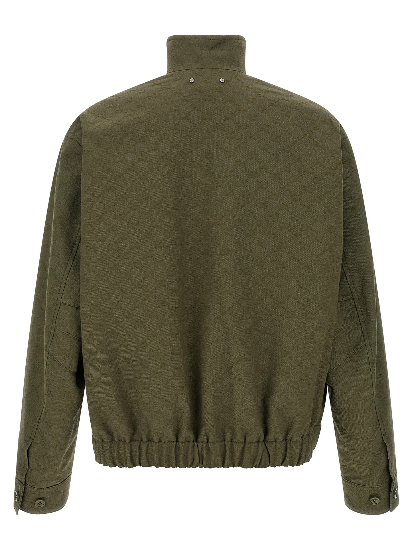 GG fabric bomber jacket Down jacket, Parka, Casual jackets
