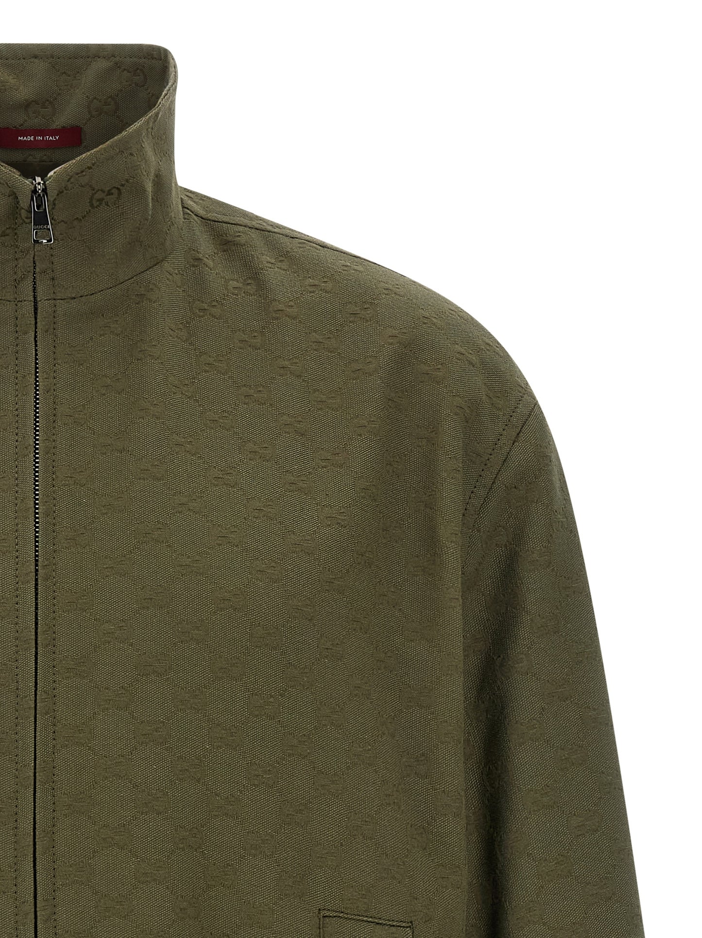 GG fabric bomber jacket Down jacket, Parka, Casual jackets