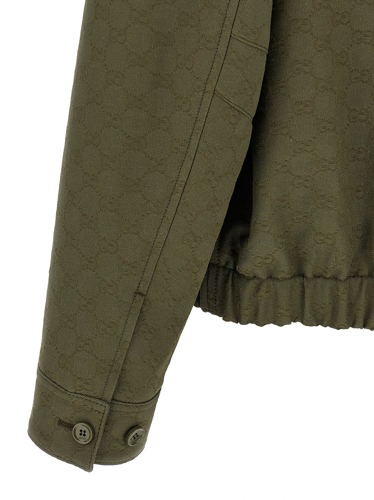 GG fabric bomber jacket Down jacket, Parka, Casual jackets