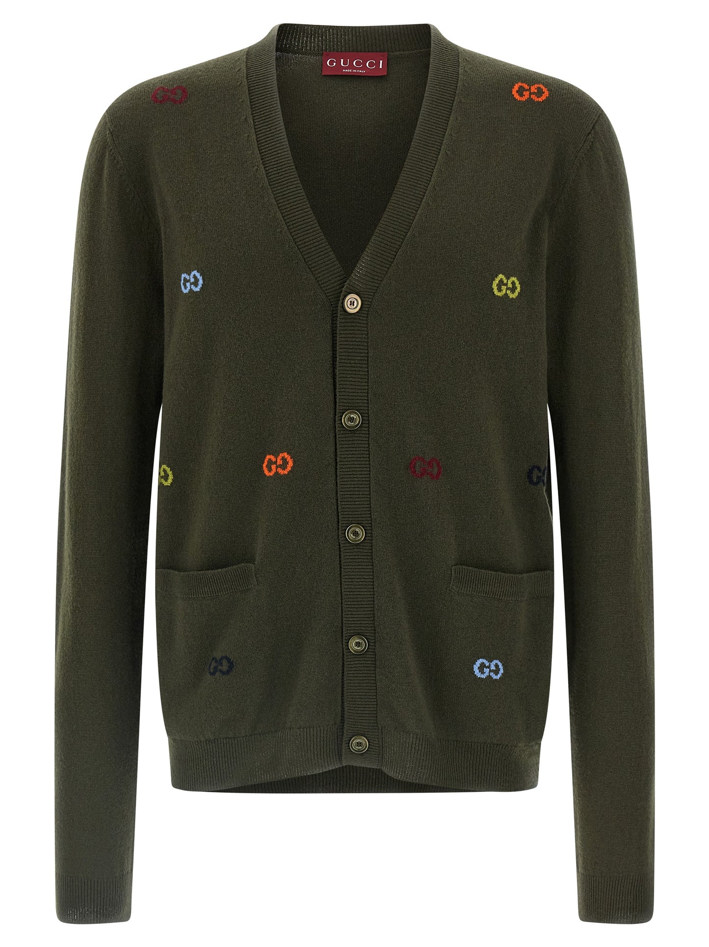 GG intarsia cardigan Sweater, cardigans