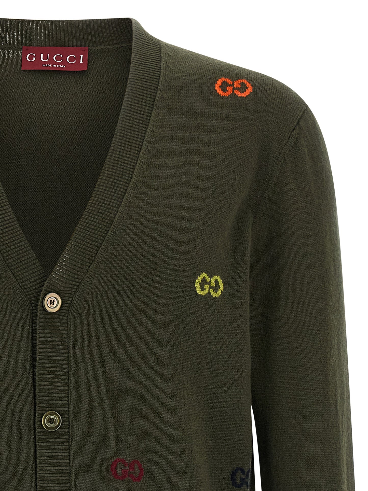GG intarsia cardigan Sweater, cardigans