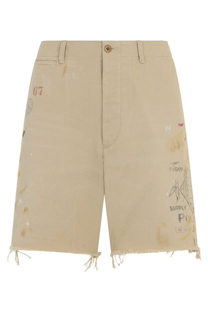 Bermuda with relaxed fit RTW