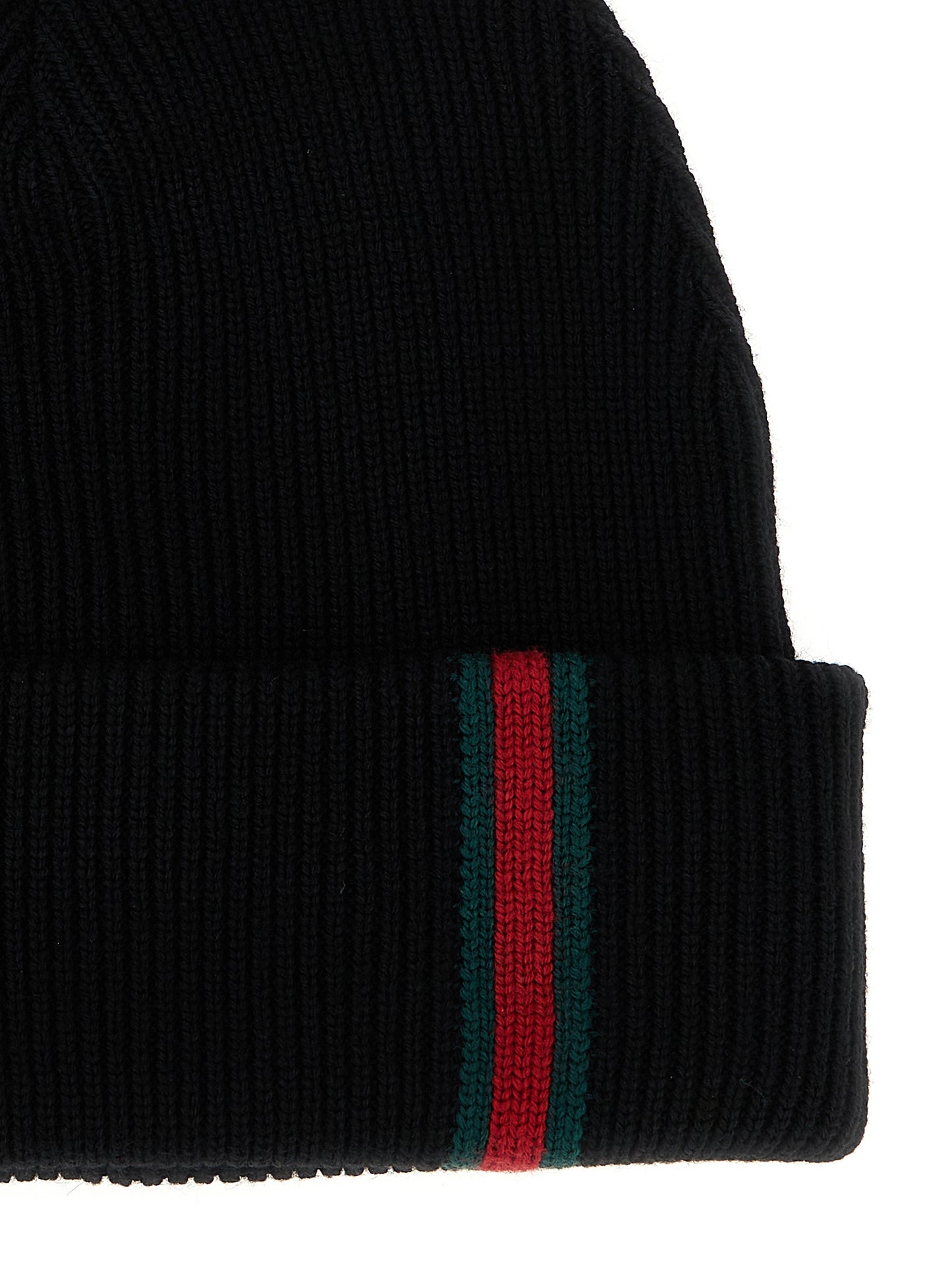 Web detail beanie Hats