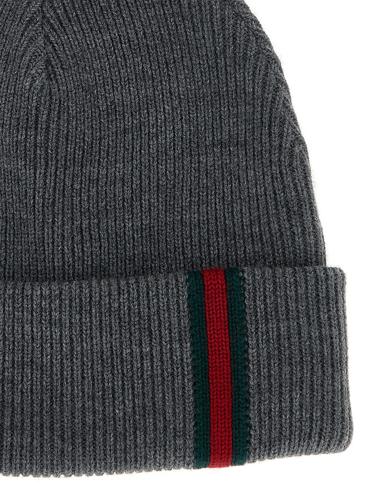 Web detail beanie Hats