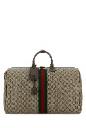 Gucci Duffle with shoulder, address and keys tag, padloc