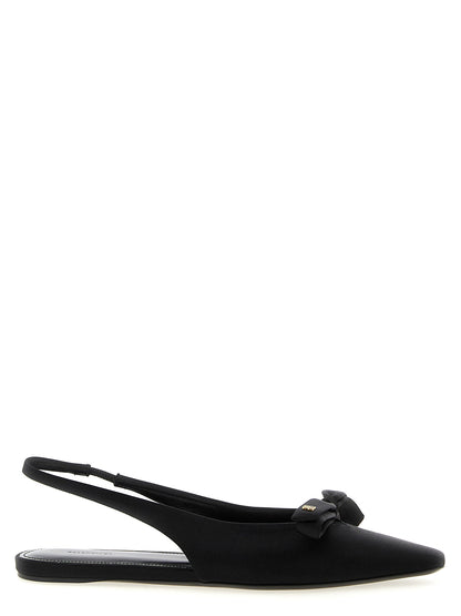 'Nano Bow Sling' slingback Flat shoes