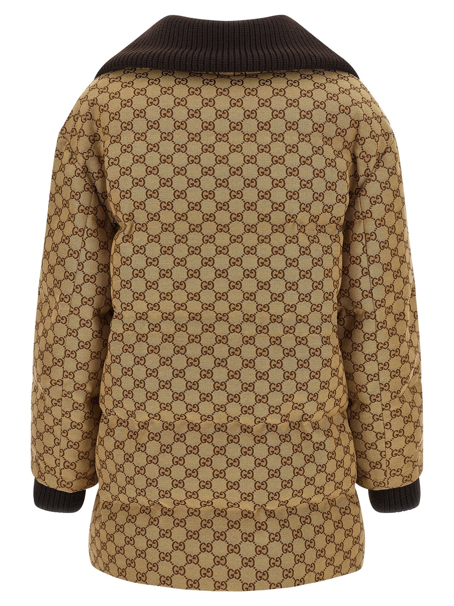 GG fabric down jacket Down jacket, Parka, Casual jackets