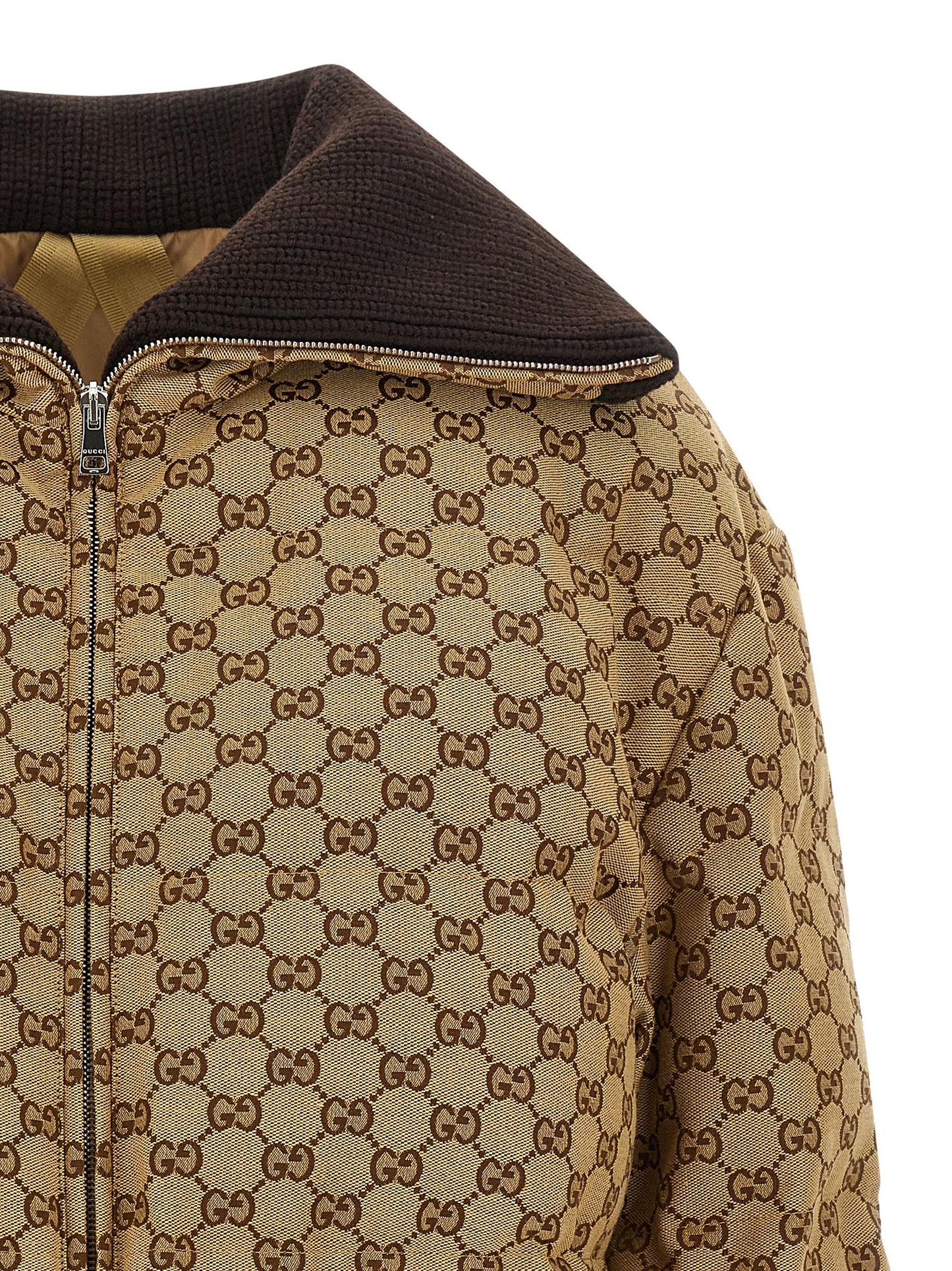 GG fabric down jacket Down jacket, Parka, Casual jackets