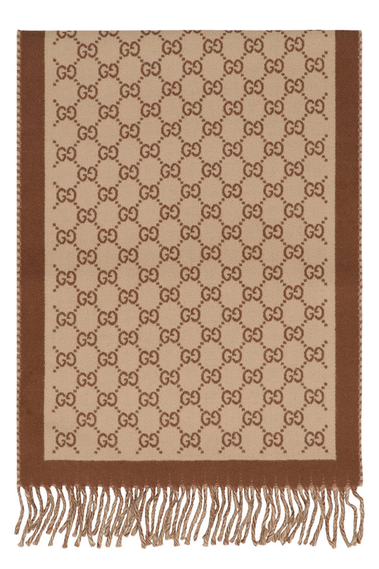 Gucci Wool scarf GG