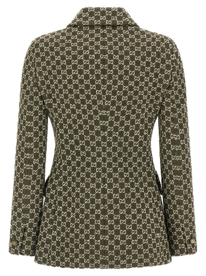 GG bouclé blazer Blazer, suits